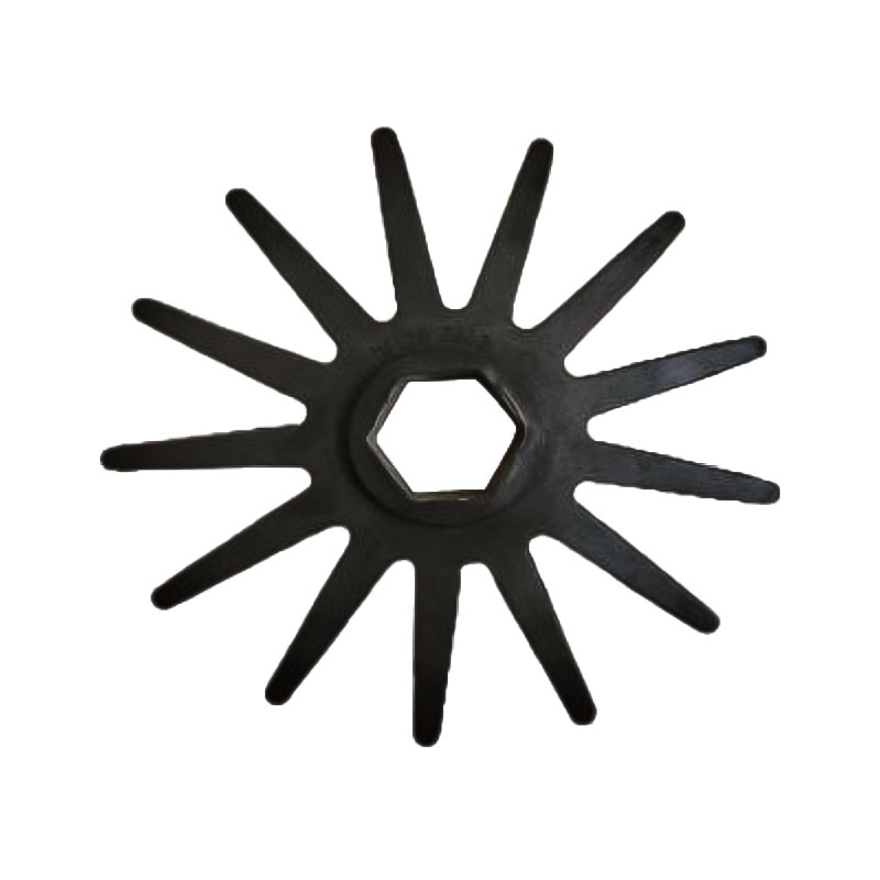 Roue étoile à 13 dents, alésage six-pans