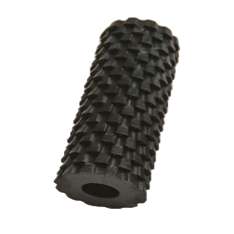Round-bore lobed rubber roller