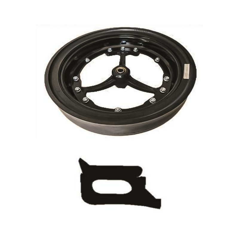Bánh giới hạn độ sâu hẹp gang, 3 chấu