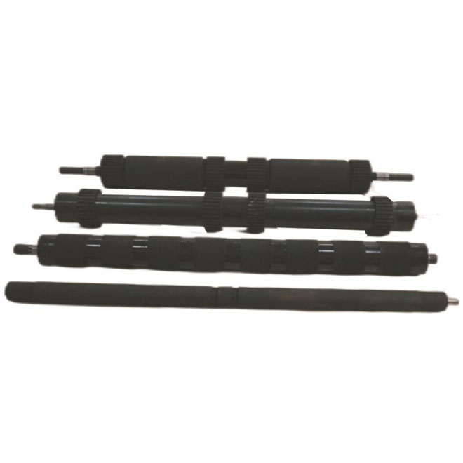 Upper drive roller, drive roller & trash-discharge roller